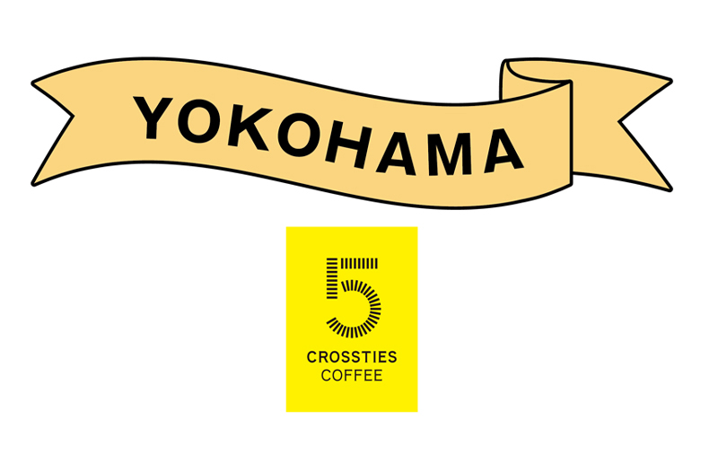 YOKOHAMA 5 CROSSTIES COFFEE ロゴ