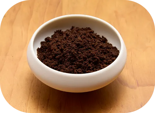 コーヒーの出がらし